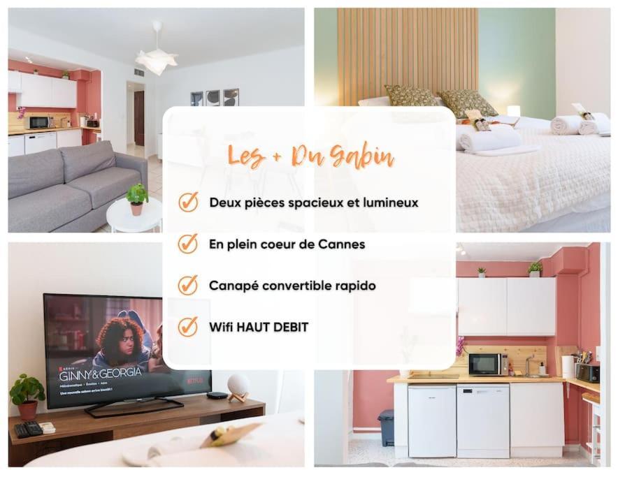 Le Gabin By Apirent #Centre-Ville #Climatisation #Wifi 戛纳 外观 照片